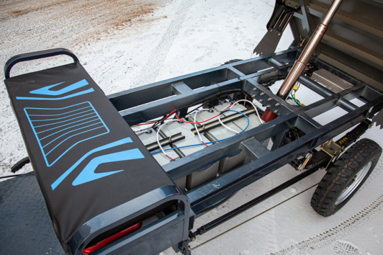 Грузовая электрическая тележка Rutrike Титан 2000 Гидравлика в Самаре