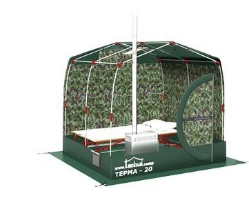 Мобильная баня ТЕРМА-20 в Самаре