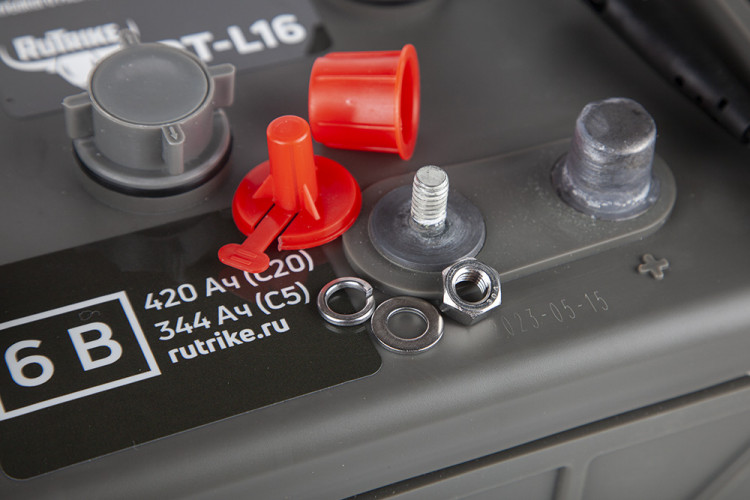 Тяговый аккумулятор RuTrike WET DTL16 (L16H-AC) 6V275A/H C3 в Самаре