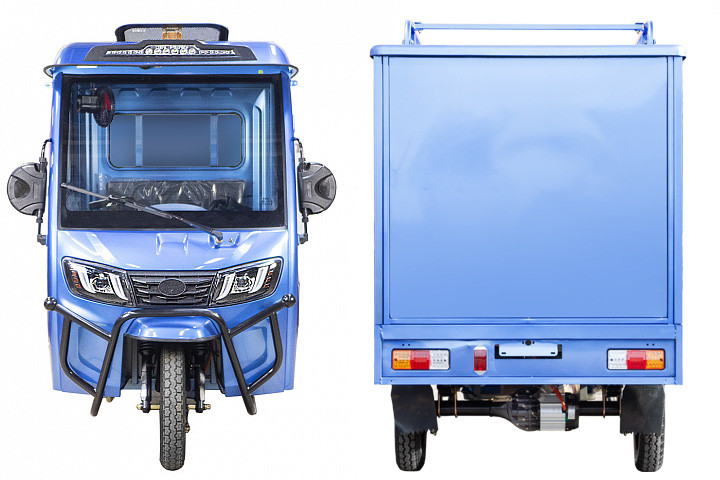 Электротрицикл Rutrike КАРГО Кабина Дуал обогрев 1500 фургон в Самаре