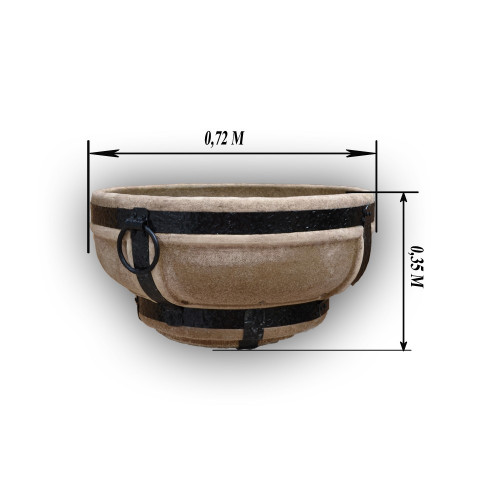 Очаг для костра большой Подсолнух в Самаре