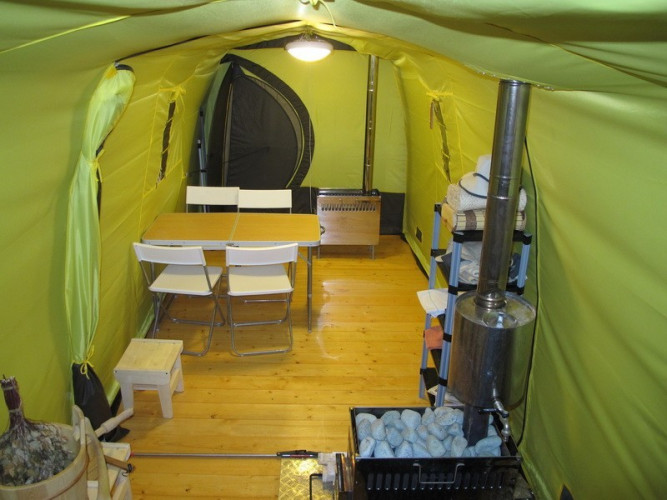 Зимняя палатка Терма-55 в Самаре