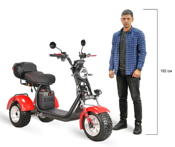 Электроскутер White Siberia IKRA 5000W в Самаре