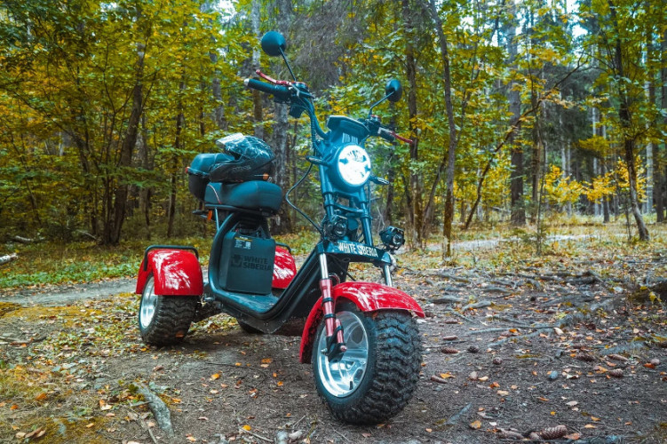 Электроскутер White Siberia IKRA 5000W в Самаре