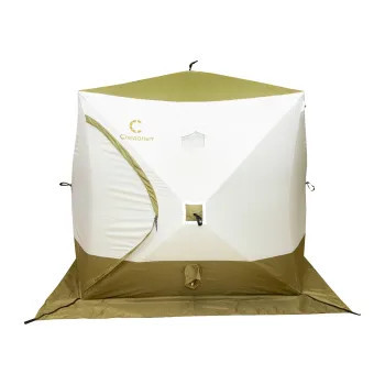 Палатка зимняя куб СЛЕДОПЫТ Premium 2.1x2.1 в Самаре