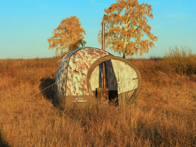 Мобильная баня ТЕРМА-10 с 1 окном (походная) в Самаре