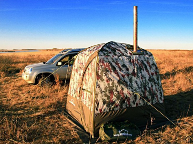 Мобильная баня ТЕРМА-10 с 1 окном (походная) в Самаре