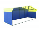Торговая палатка МИТЕК ДОМИК 6 X 2 из квадратной трубы 40 Х 20 мм в Самаре