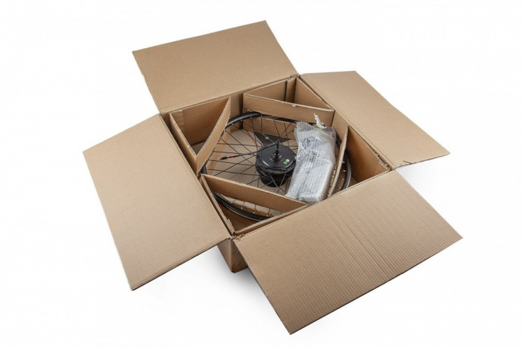 Мотор-колесо Eltreco 48V 350W LCD 26" передний АКБ HL 48V 10А/ч в Самаре