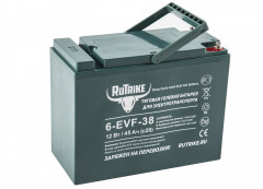 Тяговый гелевый аккумулятор RuTrike 6-EVF-38 (12V38A/H C3) Тяговый гелевый аккумулятор RuTrike 6-EVF-38 (12V38A/H C3)