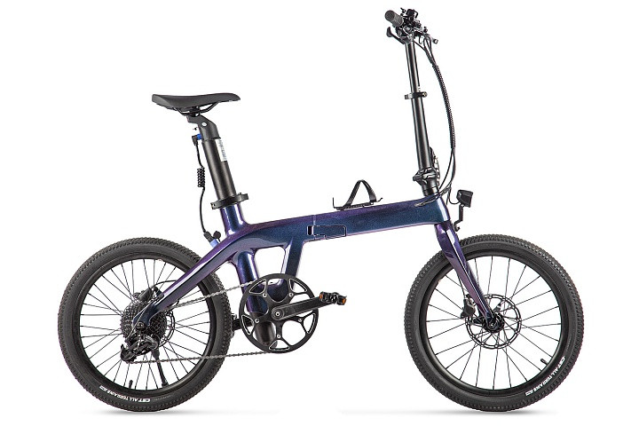 Электровелосипед складной Carbon 20" Sporto в Самаре
