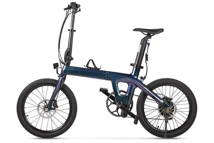 Электровелосипед складной Carbon 20" Sporto в Самаре