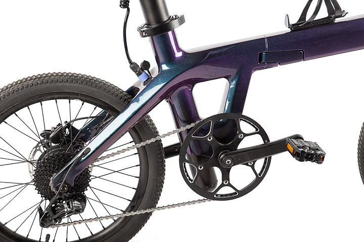 Электровелосипед складной Carbon 20" Sporto в Самаре