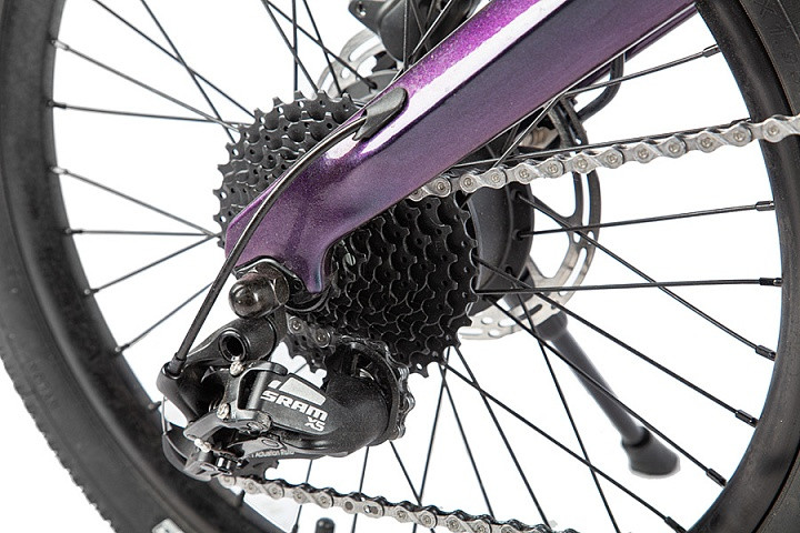 Электровелосипед складной Carbon 20" Sporto в Самаре