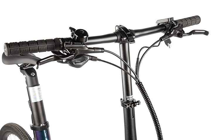 Электровелосипед складной Carbon 20" Sporto в Самаре