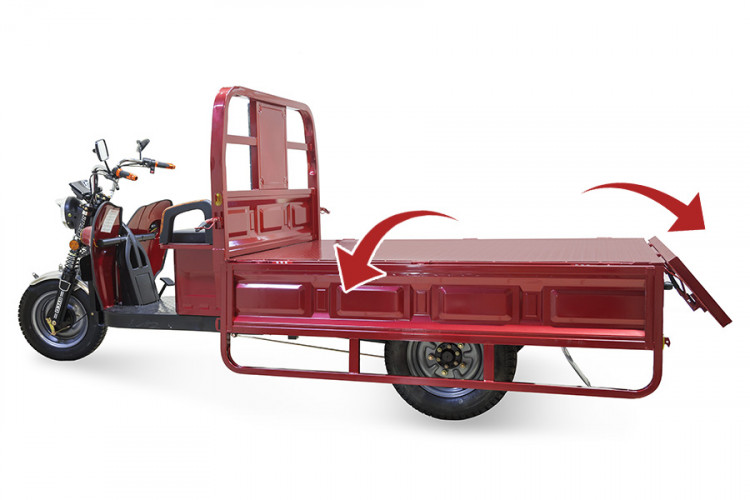 Грузовой электрический трицикл Rutrike D4 1800 60V1500W в Самаре