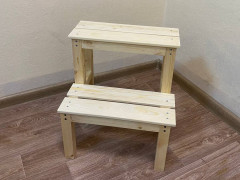 Табурет-стремянка деревянный