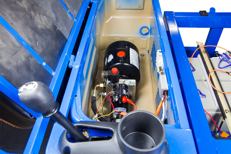 Грузовой электрический трицикл Rutrike D5 1700 гидравлика в Самаре