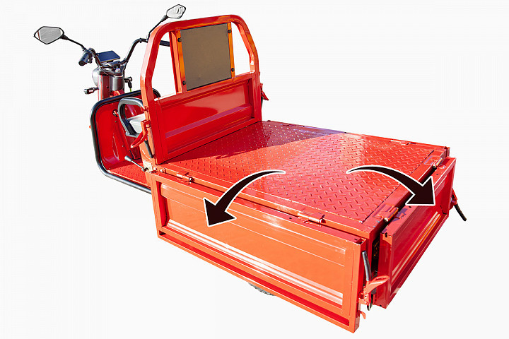 Грузовой электрический трицикл Rutrike Амулет 1100 в Самаре